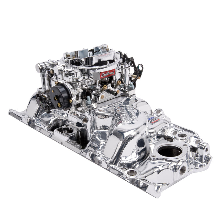 Edelbrock 20614 Engine Intake Manifold / Carburetor Kit - Truck Part Superstore