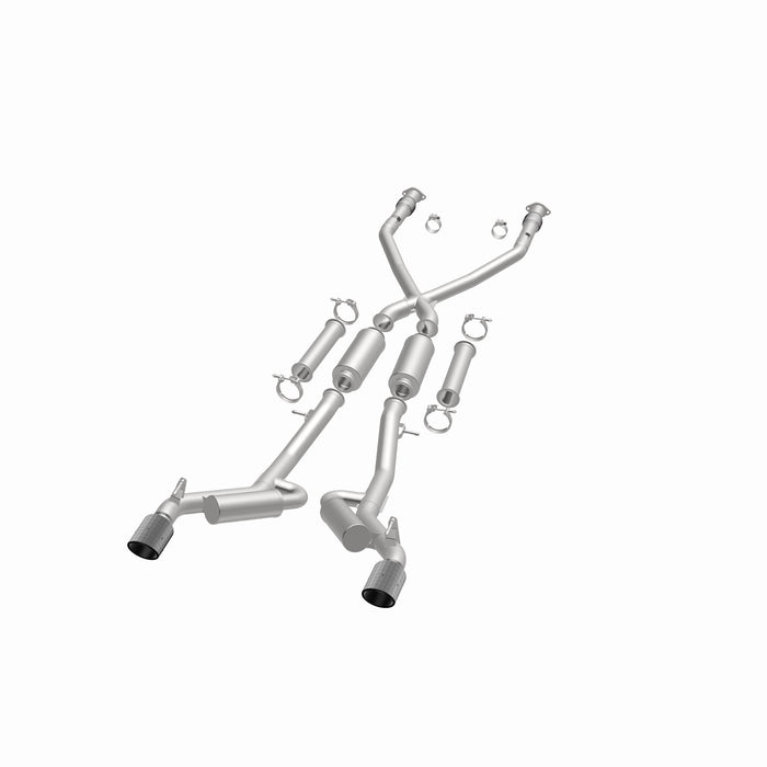 MagnaFlow Exhaust Products 19593 xMOD Series Carbon Fiber Tips Cat-Back System - Truck Part Superstore