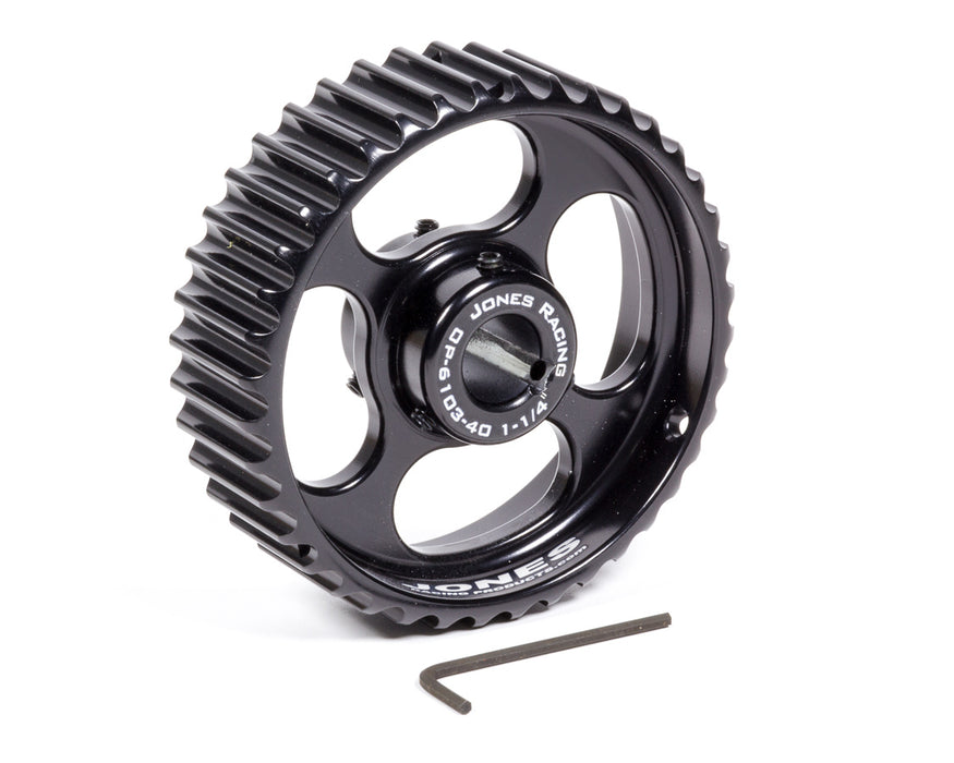 JONES RACING PRODUCTS OP-6103-40-1-1/4 Oil Pump Pulley HTD 40 Tooth 1-1/4in Wide