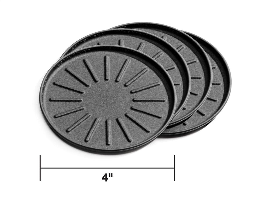 Weathertech 8A4CSTBK Round Coaster Set - Truck Part Superstore