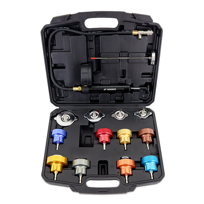 Mishimoto MMTL-CPT-14 Mishimoto 14-Piece Aluminum Cooling System Pressure Tester - Truck Part Superstore