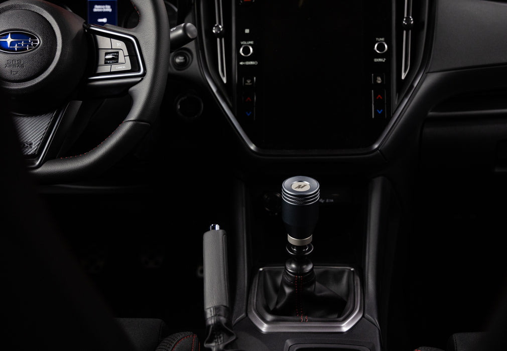 Mishimoto MMSK-WRX-22GM Weighted Shift Knob, Fits Subaru WRX 2022+, Gunmetal, Silver Core - Truck Part Superstore