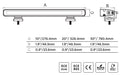 Go Rhino 750002014CBS Flash Series Lights - 20" Single Multi Function Light Bar - Truck Part Superstore