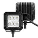 Go Rhino 751803023SCS Bright Series Lights - Pair of 3x3 Cube Spot Light Kit - Truck Part Superstore