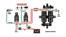 Holley 12-270 Fuel Pump; Twin Pump; Incl. Manifold Assembly/-10AN Inlet/-8AN Outlet; 3.5 GPM; - Truck Part Superstore