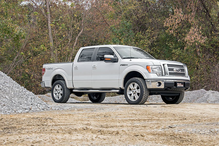 Rough Country 56840 2 Inch Lift Kit - M1 Struts/M1 - Ford F-150 4WD (2009-2013) - Truck Part Superstore