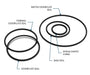 Wet Seal Kit for GPRO PRO20-012 Series Fuel Transfer Pumps - Truck Part Superstore