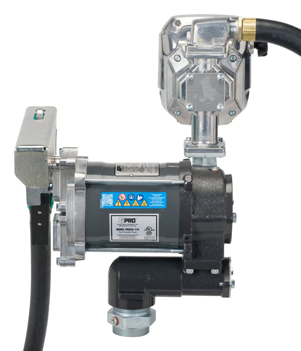 GPRO 20 GPM 115V Fuel Transfer Pump with QM Fuel Meter - Truck Part Superstore