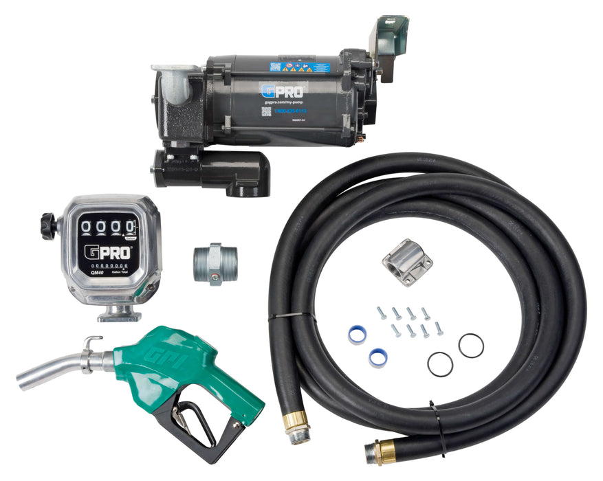 115V 35 GPM Fuel Transfer Pump with QM Meter - Truck Part Superstore