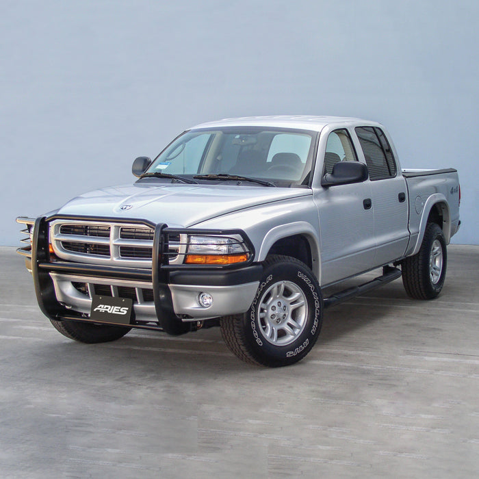 ARIES 5041 Black Steel Grille Guard, Select Dodge Dakota, Durango for Select Dodge Dakota