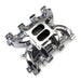 Edelbrock 71187-CP Performer RPM Small Block Chevy LS1 Intake Manifold Only, Chrome Plasma finish - Truck Part Superstore