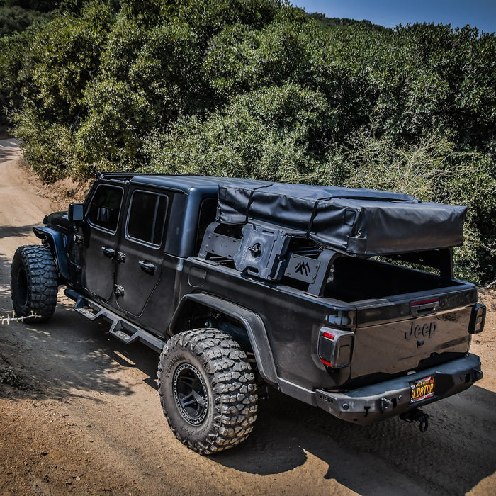 Westin 51-10005 Overland Cargo Rack; Incl. Cargo Rack Base And Cargo Rails; - Truck Part Superstore