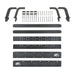 Westin 51-10015 Overland Cargo Rack; Incl. Cargo Rack Base And Cargo Rails; - Truck Part Superstore
