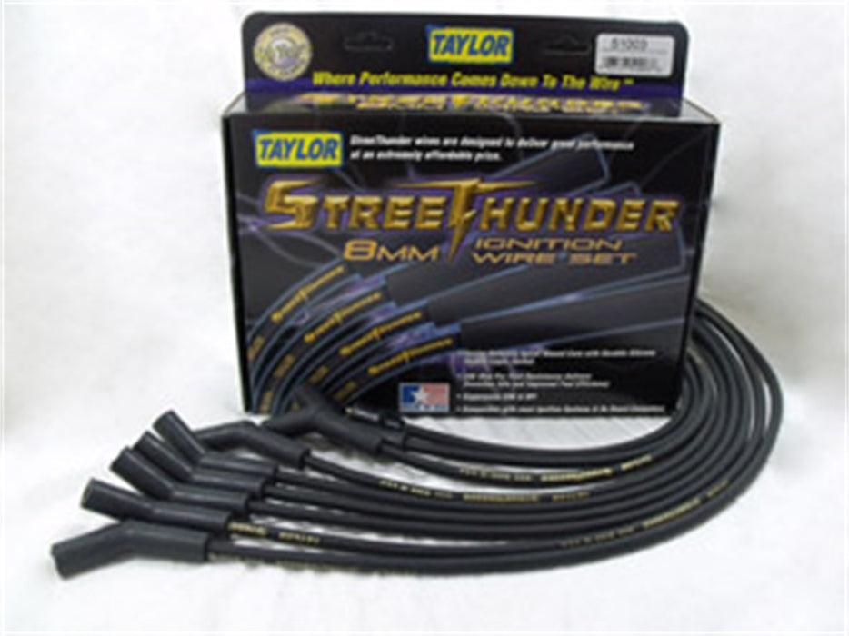 Taylor Cable 51003 Street Thunder 8mm Ignition Wire Set - Truck Part Superstore
