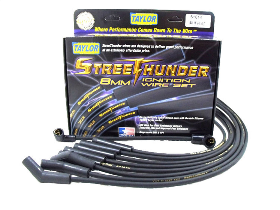 Taylor Cable 51014 Street Thunder 8mm Ignition Wire Set - Truck Part Superstore