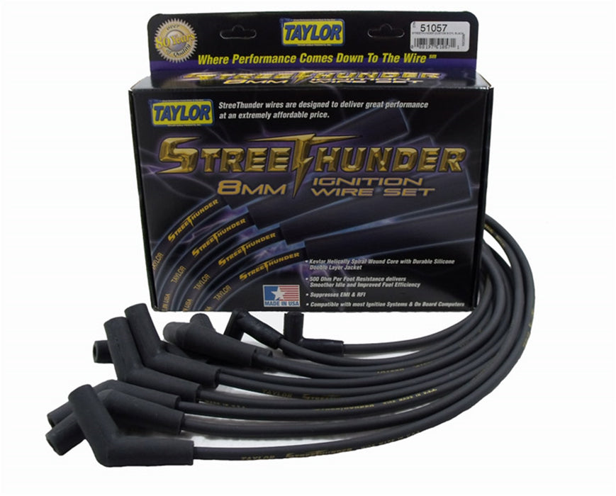 Taylor Cable 51057 Street Thunder 8mm Ignition Wire Set - Truck Part Superstore