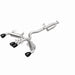 MagnaFlow Exhaust Products 19631 NEO Series Black Chrome Tips Cat-Back System - Truck Part Superstore