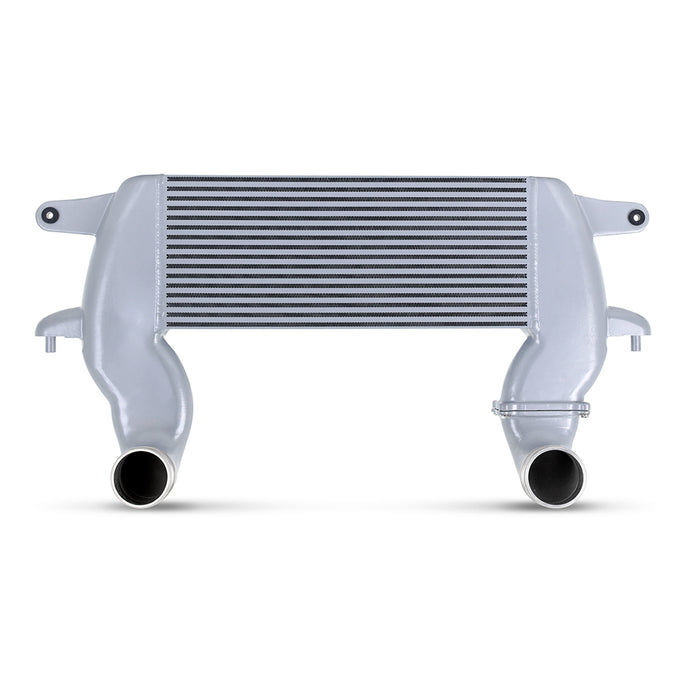 Mishimoto MMINT-BR23-21HKSLBK High-mount Intercooler Kit, 2021+ Ford Bronco 2.3L, Silver Core, Black Pipes - Truck Part Superstore