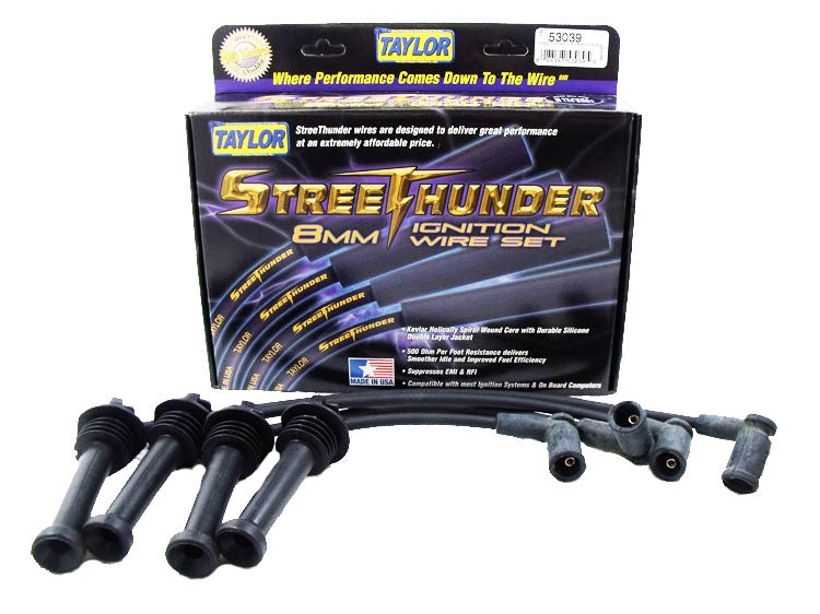 Taylor Cable 53039 Street Thunder 8mm Ignition Wire Set - Truck Part Superstore