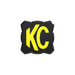 KC HiLiTES 5328 FLEX ERA 1 - Light Cover - Black / Yellow KC Logo - Truck Part Superstore