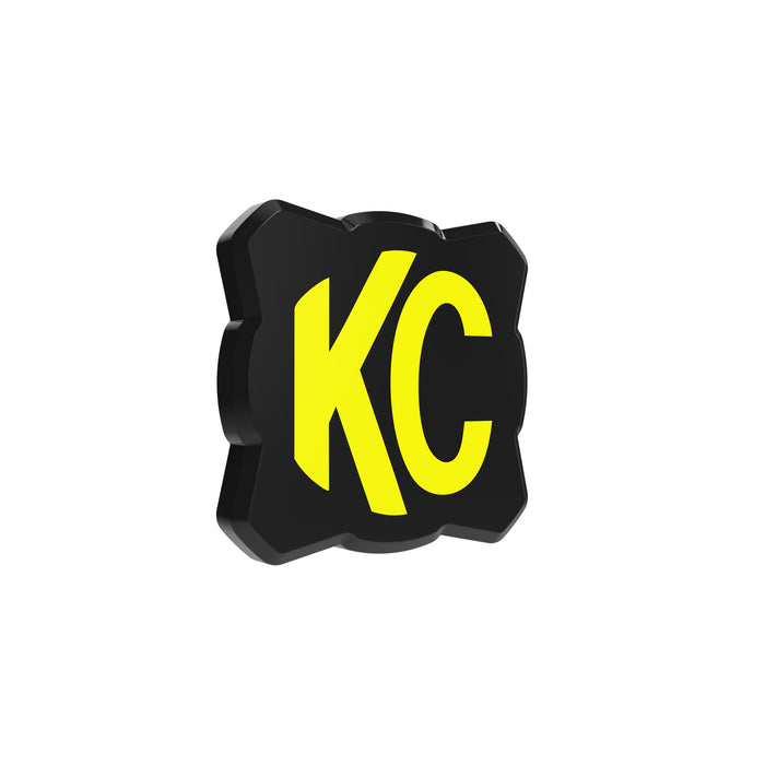 KC HiLiTES 5328 FLEX ERA 1 - Light Cover - Black / Yellow KC Logo - Truck Part Superstore