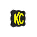 KC HiLiTES 5328 FLEX ERA 1 - Light Cover - Black / Yellow KC Logo - Truck Part Superstore