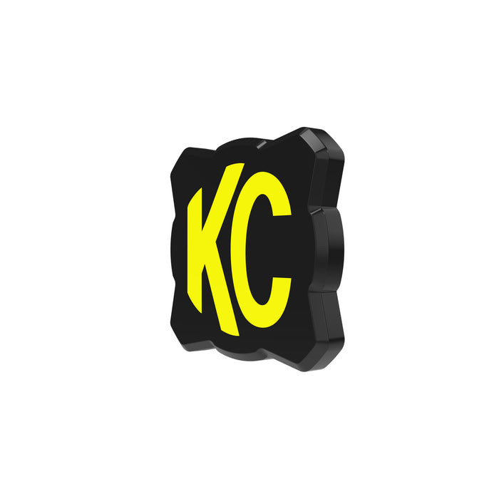 KC HiLiTES 5328 FLEX ERA 1 - Light Cover - Black / Yellow KC Logo - Truck Part Superstore