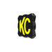 KC HiLiTES 5328 FLEX ERA 1 - Light Cover - Black / Yellow KC Logo - Truck Part Superstore