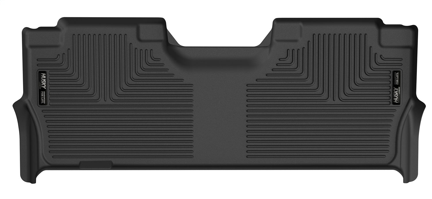 Husky Liners 53381 X-act Contour-2nd Seat Floor Liner for Select Ford F-150, Ford F-150 Lightning, Ford F-250 Super Duty, Ford F-350 Super Duty, Ford F-450 Super Duty