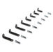 Holley 534-281 EFI Fuel Rail Kit; Fits Ford Small Black V8; - Truck Part Superstore