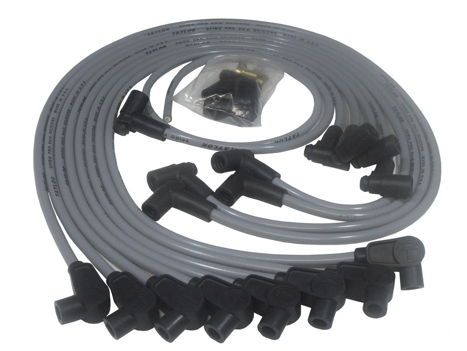 Taylor Cable 53830 8mm Spiro Pro race fit  gray - Truck Part Superstore