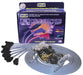 Taylor Cable 53853 8mm Spiro-Pro Ignition Wire Set; Universal Fit; 135 deg. Boot; 8 cyl.; Gray; - Truck Part Superstore