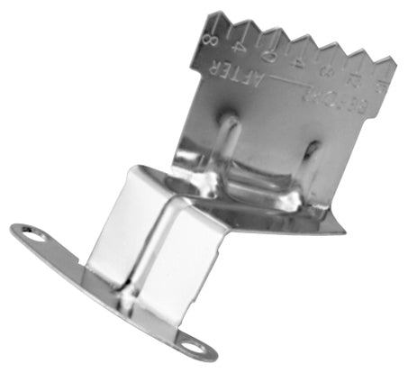 ProForm 66121 Engine Timing Tab Chrome Fits Small Block Chevy Using 8 Inch Balancer Proform - Truck Part Superstore