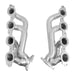 BBK Performance Parts 40480 2019-2022 CHEVY TRUCK 5.3/6.2L 1-3/4” SHORTY Headers (POLISHED SILVER CERAMIC) - Truck Part Superstore