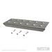 Westin 56-100011 HDX Stainless Drop Replacement Step Plate Kit; 11 in. Step Plate w/Screws; - Truck Part Superstore
