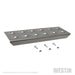 Westin 56-100011 HDX Stainless Drop Replacement Step Plate Kit; 11 in. Step Plate w/Screws; - Truck Part Superstore