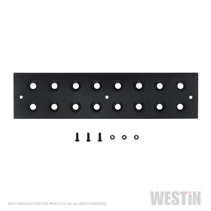 Westin 56-10001 HDX Drop Replacement Step Plate Kit; Incl. 15.5 in. Step Pad; Hardware; - Truck Part Superstore