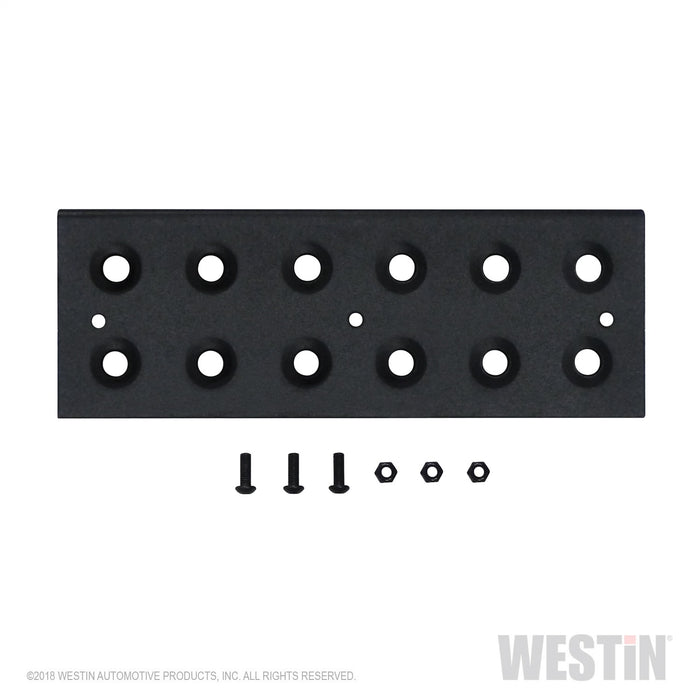 Westin 56-10002 HDX Drop Replacement Step Plate Kit; Incl. 11 in. Step Pad And Hardware; - Truck Part Superstore