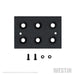 Westin 56-10003 HDX Drop Replacement Step Plate Kit - Truck Part Superstore