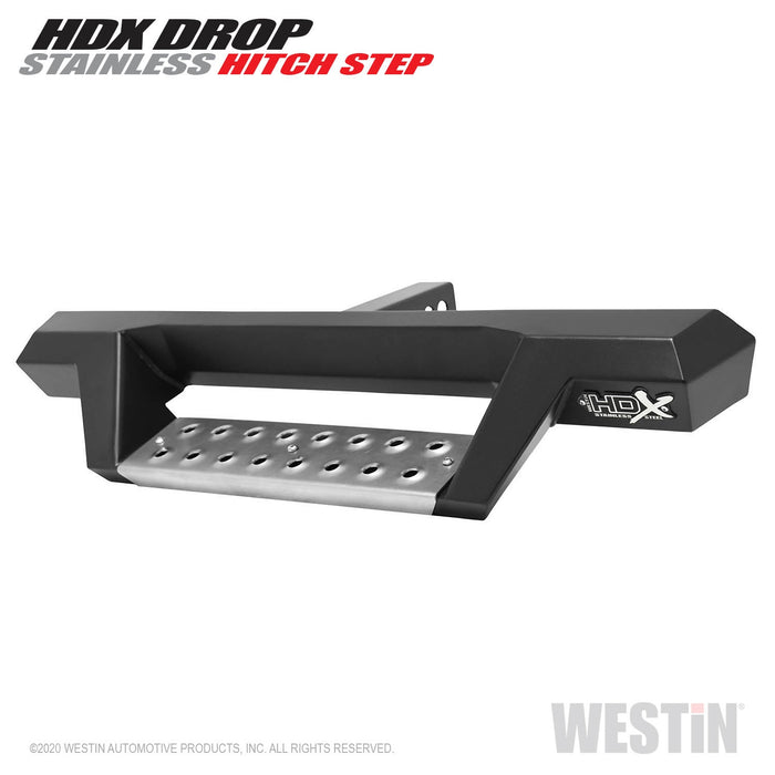 Westin 56-100152 HDX Stainless Drop Hitch Step; 34 in. Step For 2 in. Receiver; Textured Black; - Truck Part Superstore