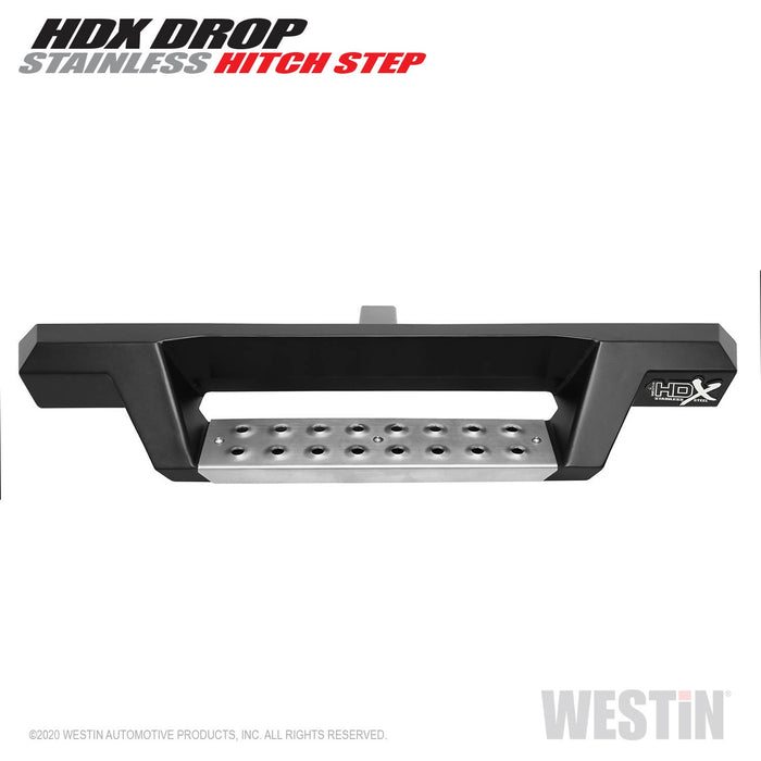 Westin 56-100152 HDX Stainless Drop Hitch Step; 34 in. Step For 2 in. Receiver; Textured Black; - Truck Part Superstore