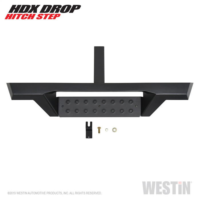 Westin 56-10015 HDX Drop Hitch Step; 34 in. Step For 2 in. Receiver; Textured Black; - Truck Part Superstore