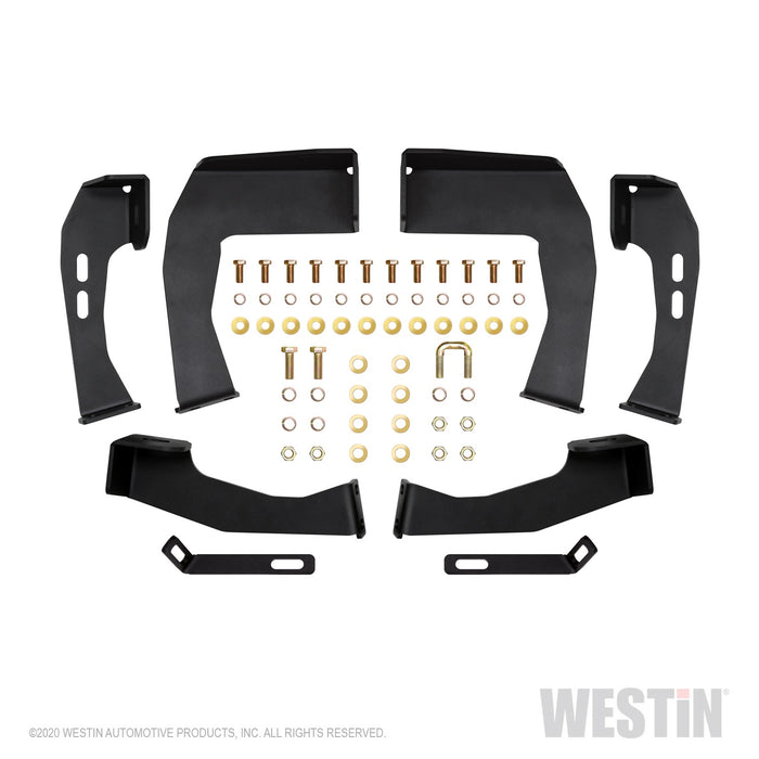 Westin 56-119552 Silverado/Sierra 1500 Crew Cab 2004-2013; 2500/3500 2001-2019 (Body Mount) - Truck Part Superstore