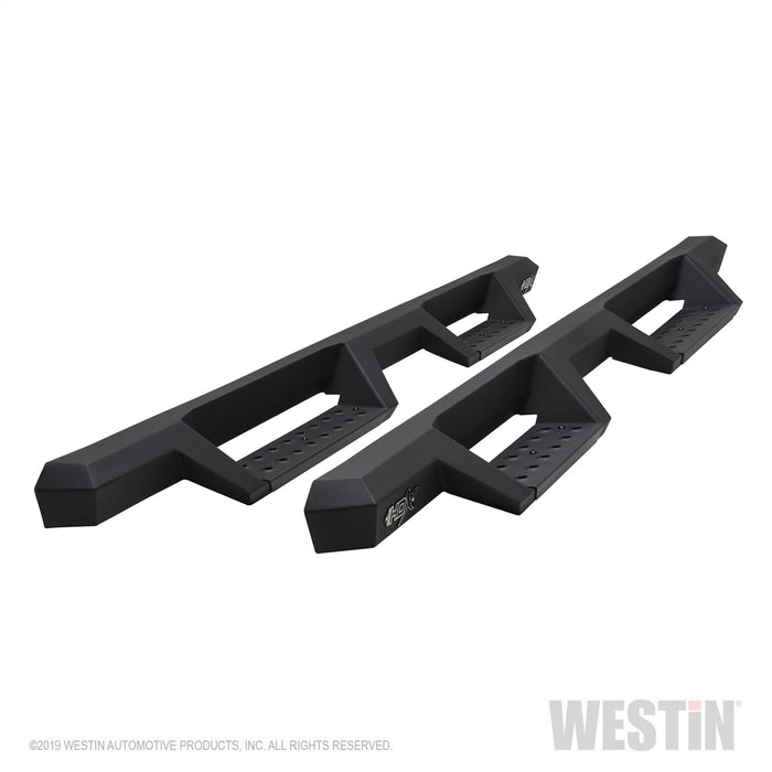 Westin 56-12675 HDX Drop Nerf Step Bars; Textured Black; Steel; - Truck Part Superstore