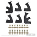 Westin 56-12675 HDX Drop Nerf Step Bars; Textured Black; Steel; - Truck Part Superstore