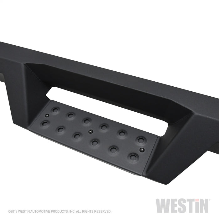 Westin 56-12675 HDX Drop Nerf Step Bars; Textured Black; Steel; - Truck Part Superstore