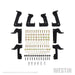 Westin 56-13315 HDX Drop Nerf Step Bars; Textured Black Powder Coated Steel; Mount Kit Included; - Truck Part Superstore