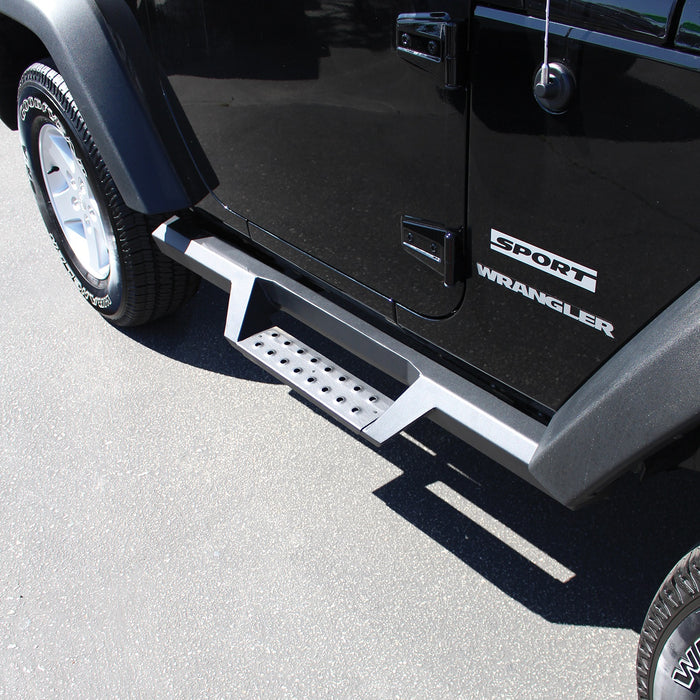 Westin 56-13315 HDX Drop Nerf Step Bars; Textured Black Powder Coated Steel; Mount Kit Included; - Truck Part Superstore