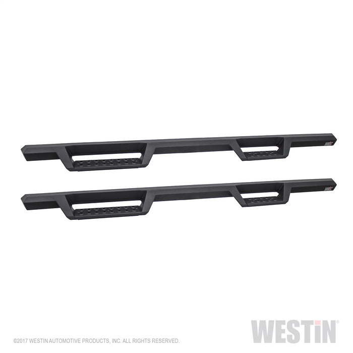 Westin 56-13835 HDX Drop Nerf Step Bars; Textured Black Powder Coated Steel; Mount Kit Included; - Truck Part Superstore