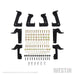Westin 56-14055 HDX Drop Nerf Step Bars; Textured Black Powder Coated Steel; Mount Kit Included; - Truck Part Superstore